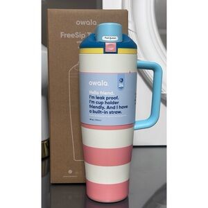 Owala Birthday Bash Special Edition 40oz FreeSip Tumbler, CABANA BREEZE
